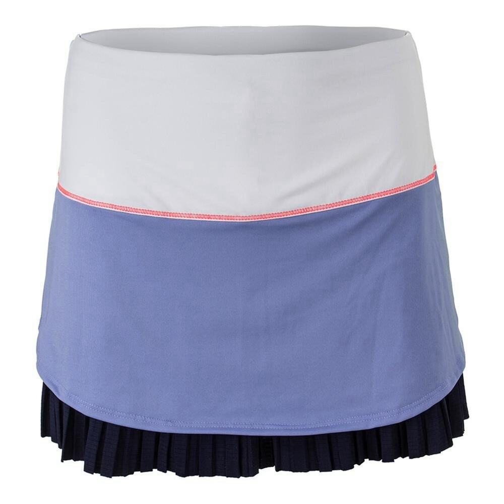 Lucky in Love colorblocked tennis skort Blue White M